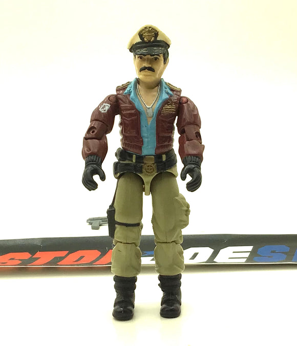 1985 VINTAGE ARAH G.I. JOE KEEL-HAUL V1 U.S.S FLAGG ADMIRAL LOOSE 100% COMPLETE