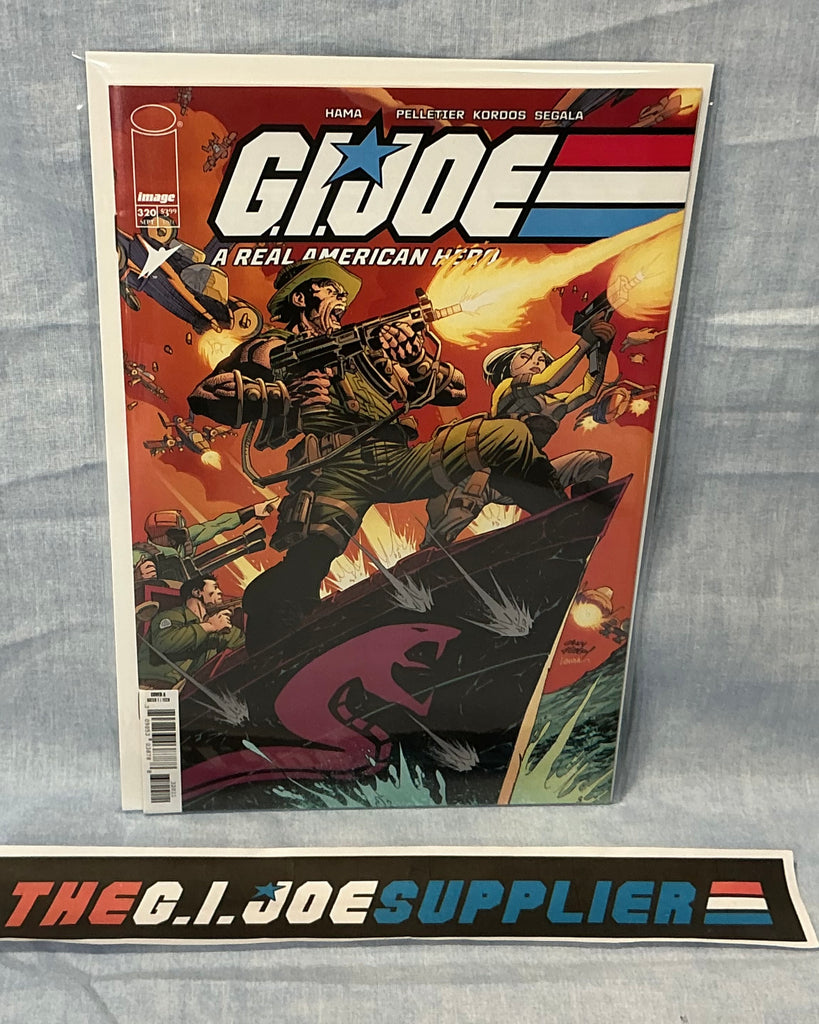 IMAGE SKYBOUND COMICS G.I. JOE A REAL AMERICAN HERO (2023-ONGOING) ISSUE #320 [COVER A KUBERT] COMIC BOOK SEPTEMBER 2025