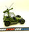 2008 25TH ANNIVERSARY G.I. JOE A.W.E. AWE STRIKER TARGET EXCLUSIVE VEHICLE ONLY LOOSE COMPLETE DECALS APPLIED + BLUEPRINTS