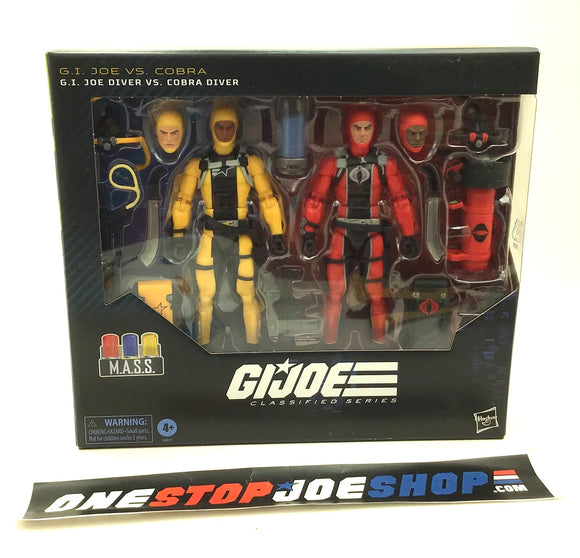 2025 CLASSIFIED G.I. JOE DIVER VS COBRA DIVER #169 6