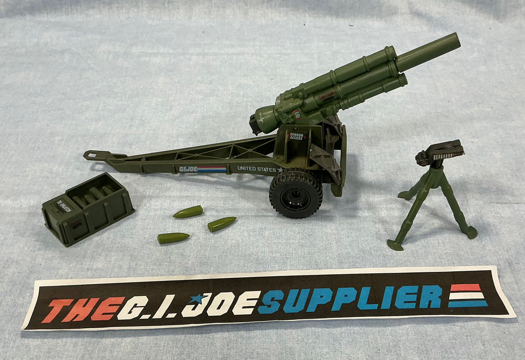 1984 VINTAGE ARAH G.I. JOE MOUNTAIN HOWITZER BATTLE STATION LOOSE 100% COMPLETE (d)