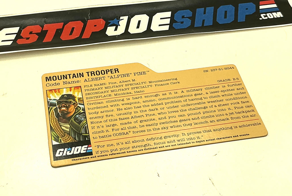 2008 25TH ANNIVERSARY ALPINE V5 FILE CARD