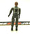 1982 VINTAGE ARAH G.I. JOE GRAND SLAM V1 LASER ARTILLERY SOLDIER H.A.L. OPERATOR LOOSE 100% COMPLETE (b)