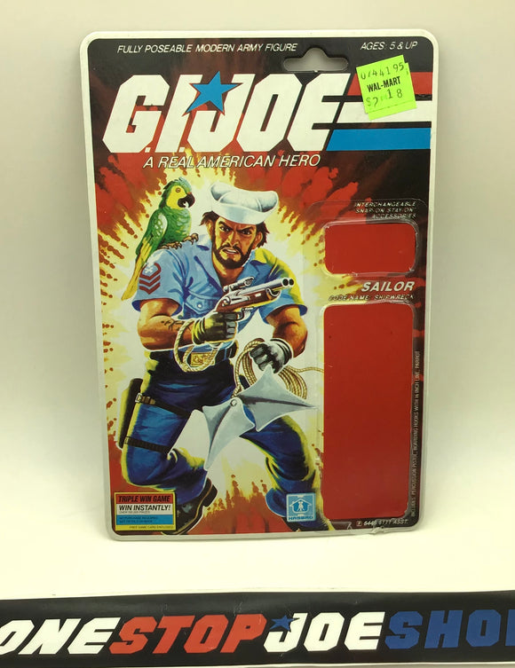 1985 VINTAGE ARAH SHIPWRECK V1 PEACH TRIPLE WIN OFFER FULL FILE CARD (b)