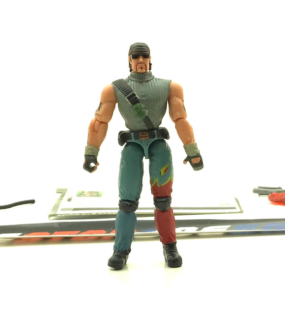 2005 VVV G.I. JOE DREADNOK TORCH V2 LOOSE 100% COMPLETE + F/C