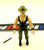 1986 VINTAGE ARAH G.I. JOE SGT. SLAUGHTER V2 TRIPLE T TANK DRIVER LOOSE 100% COMPLETE (c)