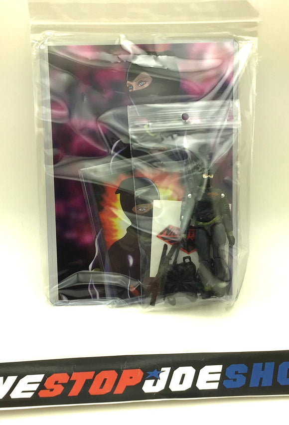 2025 JOEFEST G.I. JOE NIGHT FORCE QUARREL V1 UNDERCOVER OPERATIONS O-RING CONVENTION EXCLUSIVE LOOSE 100% COMPLETE W/ FULL CARD