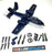 1984 VINTAGE ARAH G.I. JOE COBRA RATTLER A-10 JET VEHICLE ONLY LOOSE 100% COMPLETE (a)