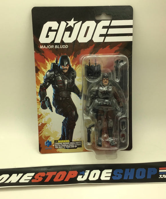 2024 HIYA TOYS EXQUISITE MINI SERIES 1/18 SCALE 4 INCH G.I. JOE COBRA MAJOR BLUDD NEW SEALED