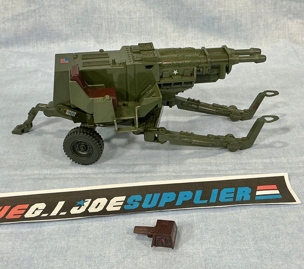 1982 VINTAGE ARAH G.I. JOE H.A.L. HAL HEAVY ARTILLERY LASER VEHICLE ONLY LOOSE 100% COMPLETE (g)