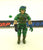 1987 VINTAGE ARAH G.I. JOE BLASTER V1 BATTLE FORCE 2000 VINDICATOR PILOT LOOSE 100% COMPLETE (d)