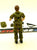 1985 VINTAGE ARAH G.I. JOE FOOTLOOSE V1 INFANTRY LOOSE 100% COMPLETE (c)