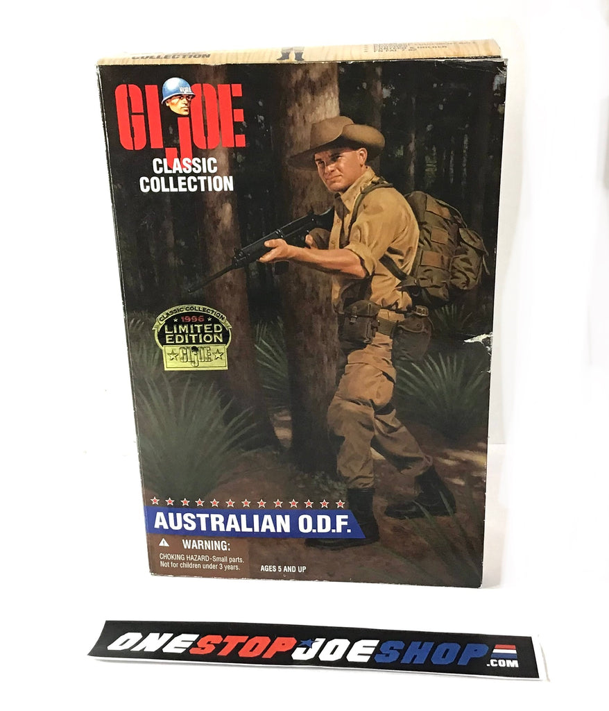 1996 VINTAGE G.I. JOE AUSTRALIAN ODF 12" FIGURE CLASSIC COLLECTION NEW SEALED
