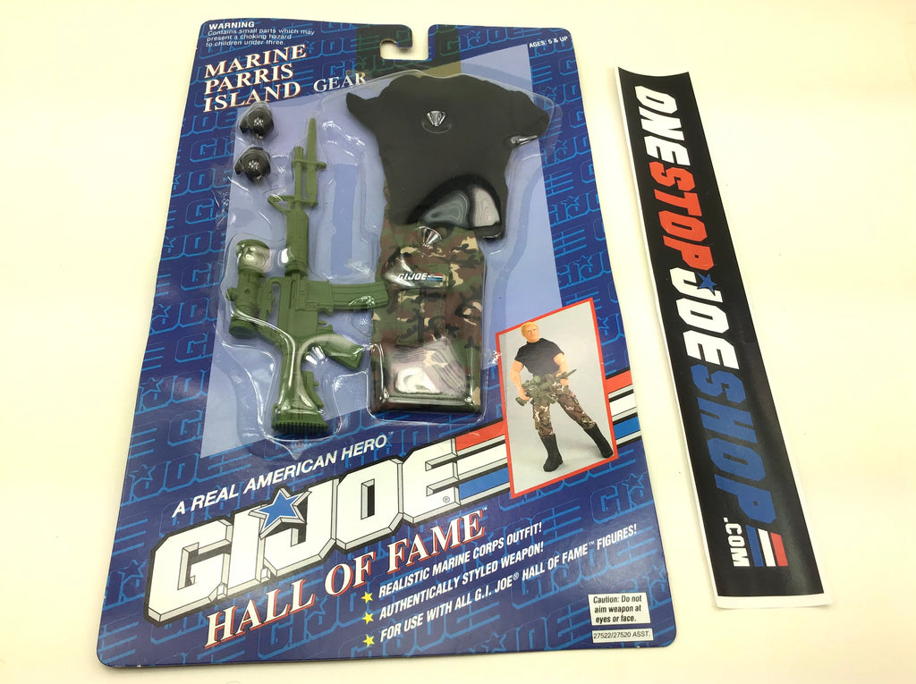 1993 VINTAGE G.I. JOE MARINE PARRIS ISLAND 12" HALL OF FAME FIGURE GEAR NEW SEALED