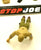 1983 VINTAGE ARAH G.I. JOE DUKE W/ FLAG DECAL V1 FIRST SERGEANT MAIL IN EXCLUSIVE LOOSE 100% COMPLETE (c)