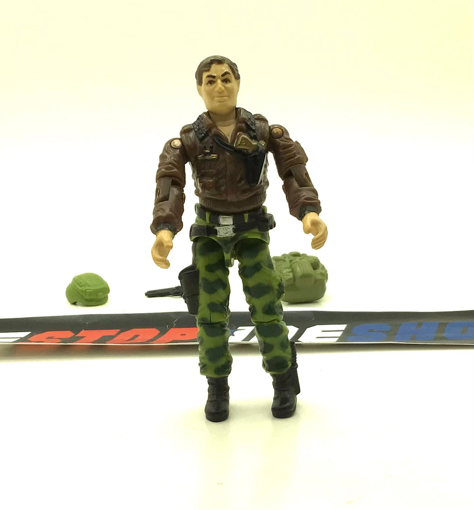 1986 VINTAGE ARAH G.I. JOE HAWK V2 COMMANDER LOOSE 100% COMPLETE (i)
