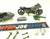 1985 VINTAGE ARAH G.I. JOE SILVER MIRAGE VEHICLE LOOSE 100% COMPLETE (e)