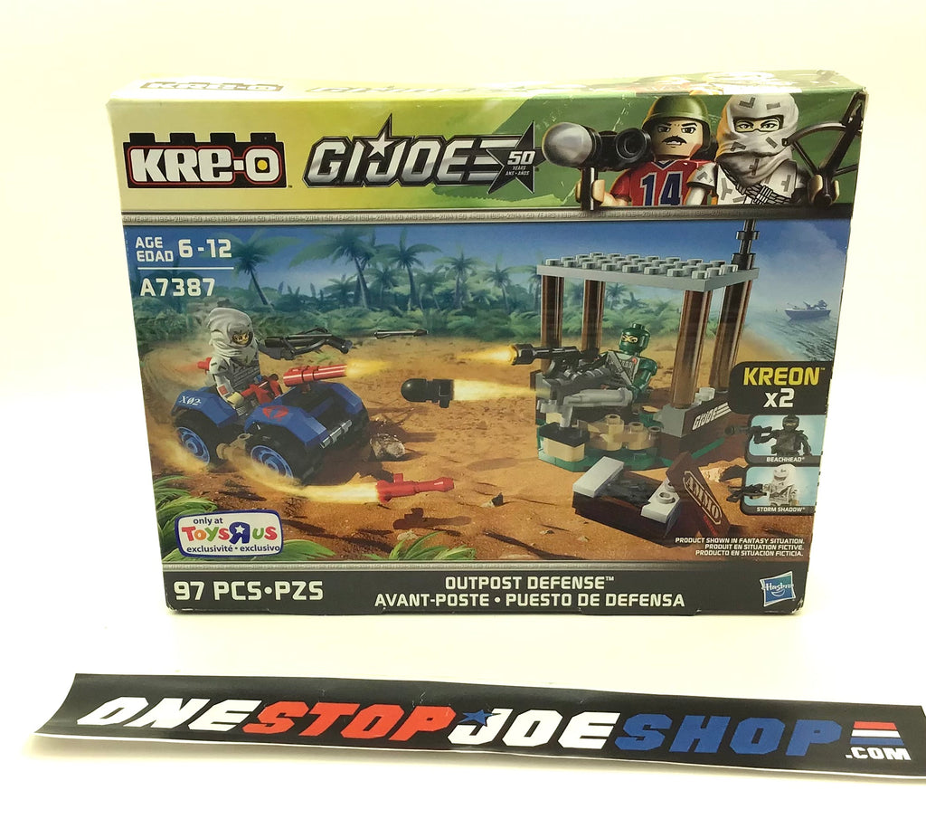 KRE-O A7387 G.I. JOE COBRA OUTPOST DEFENDER SET FERRET STORM SHADOW BEACHHEAD NEW SEALED