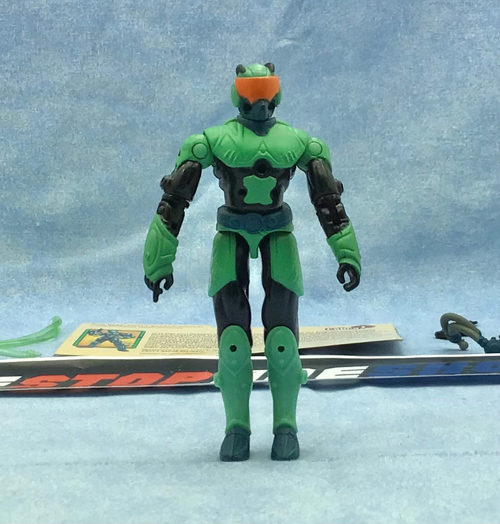 2003 GVC G.I. JOE COBRA HEAVY WATER V1 SPY TROOPS RADIOLOGICAL WEAPONS SPECIALISTS LOOSE 100% COMPLETE + F/C