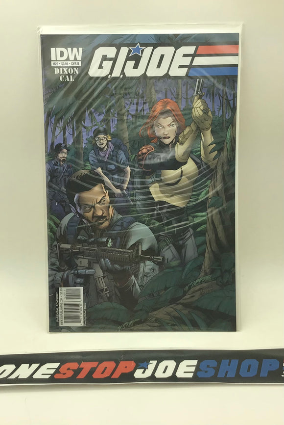 IDW PUBLISHING G.I. JOE (2008-2011) ISSUE #20 [COVER B ATKINS] COMIC BOOK JULY 2010 HIGH GRADE