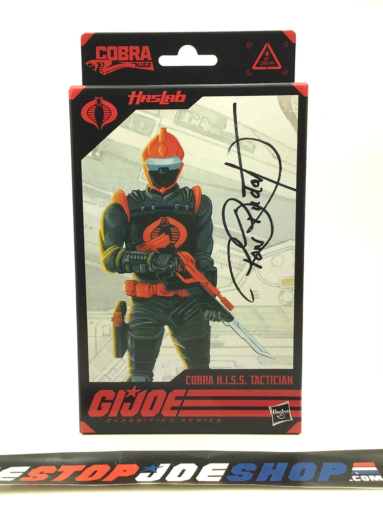 2023 CLASSIFIED G.I. JOE COBRA H.I.S.S. HISS TACTICIAN #100 6" FIGURE HASBRO PULSE HASLAB EXCLUSIVE NEW SEALED