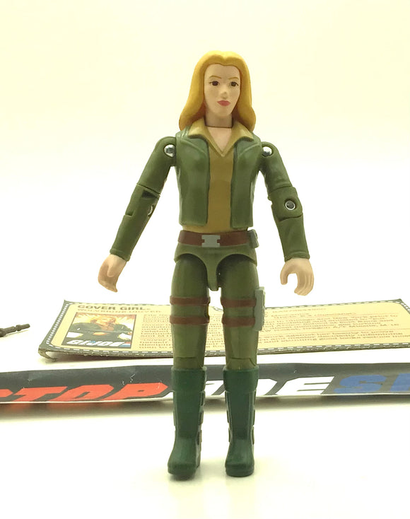 2025 SUPER7 REACTION+ G.I. JOE COVER GIRL V1 WOLVERINE DRIVER O-RING LOOSE 100% COMPLETE + F/C