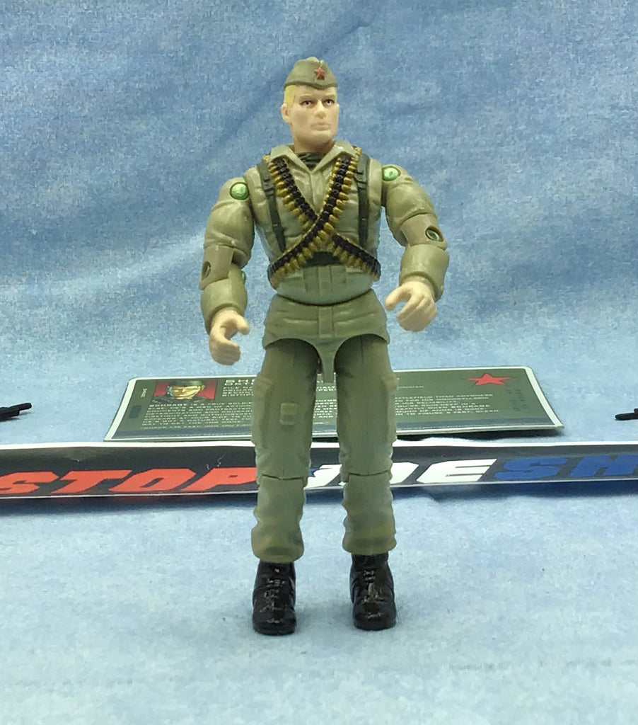 2005 VVV G.I. JOE SHRAGE V1 OKTOBER GUARD SOLDIER COMIC PACK LOOSE 100% COMPLETE + F/C