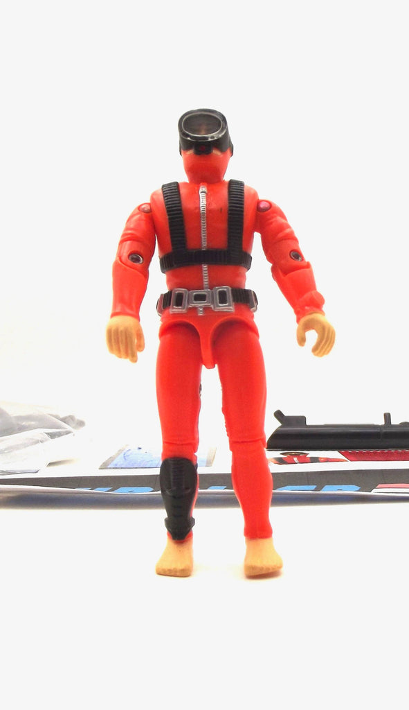 1994 G.I. JOE ACTION SAILOR V2 ORIGINAL ACTION TEAM NAVY FROGMAN 1964-1994 30TH ANNIVERSARY COMMEMORATIVE 3 3/4" LOOSE 100% COMPLETE + F/C