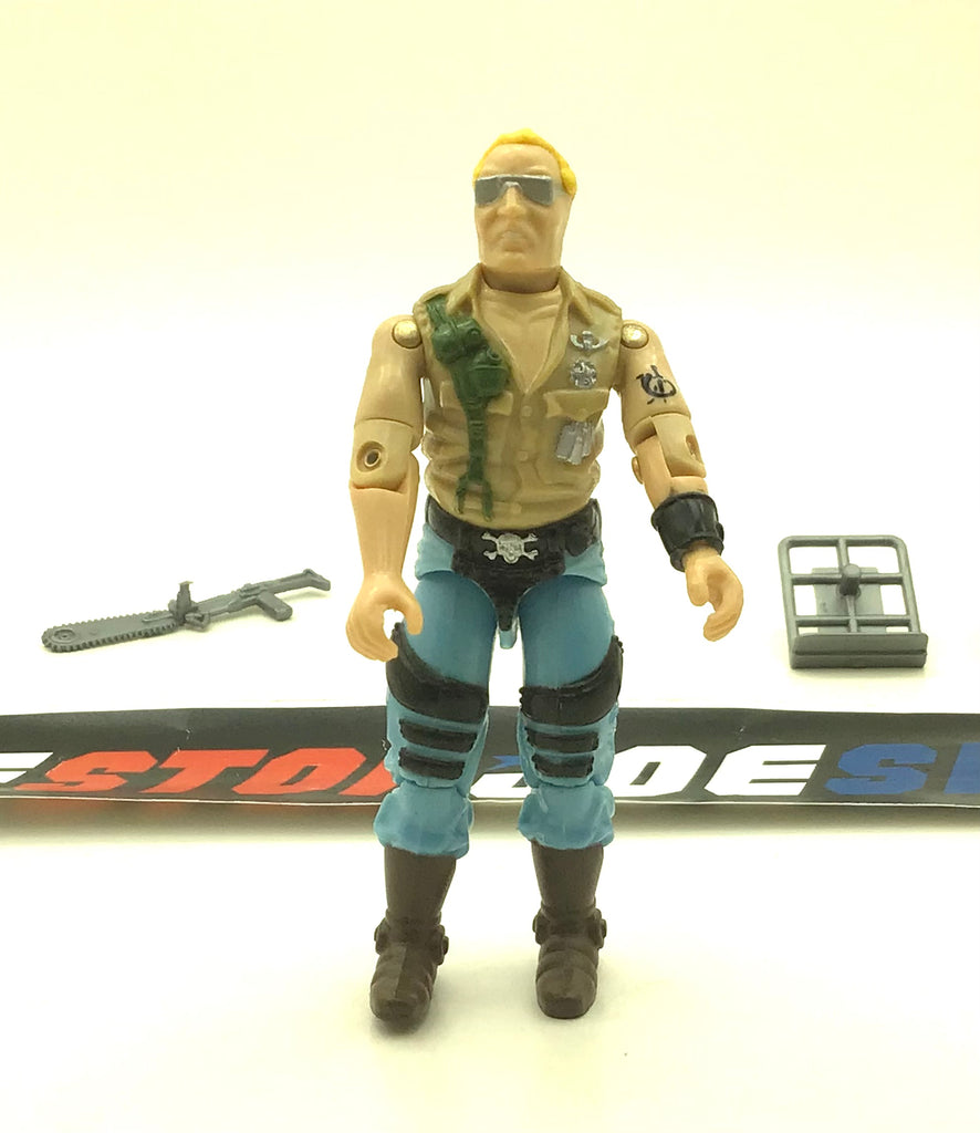 1985 VINTAGE ARAH G.I. JOE DREADNOK BUZZER V1 LOOSE 100% COMPLETE (i)