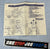 1982 VINTAGE ARAH M.M.S. MMS MOBILE MISSILE SYSTEM VEHICLE PLAY SET BLUEPRINTS (d)