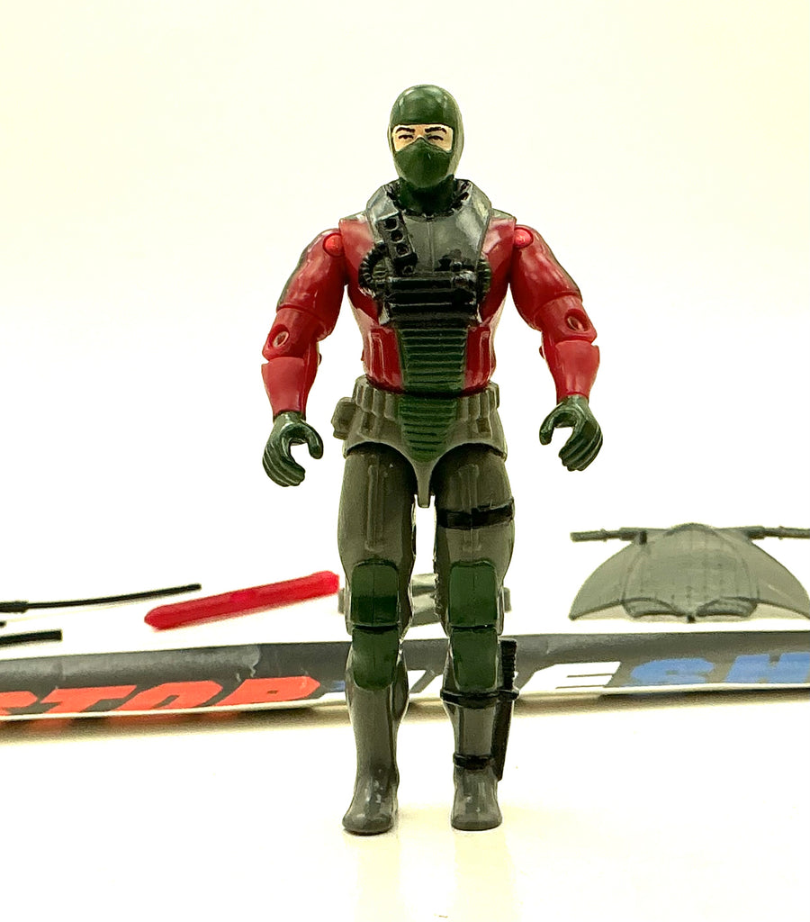 1990 VINTAGE ARAH G.I. JOE COBRA UNDERTOW V1 DESTRO’S FROGMAN LOOSE 100% COMPLETE (b)