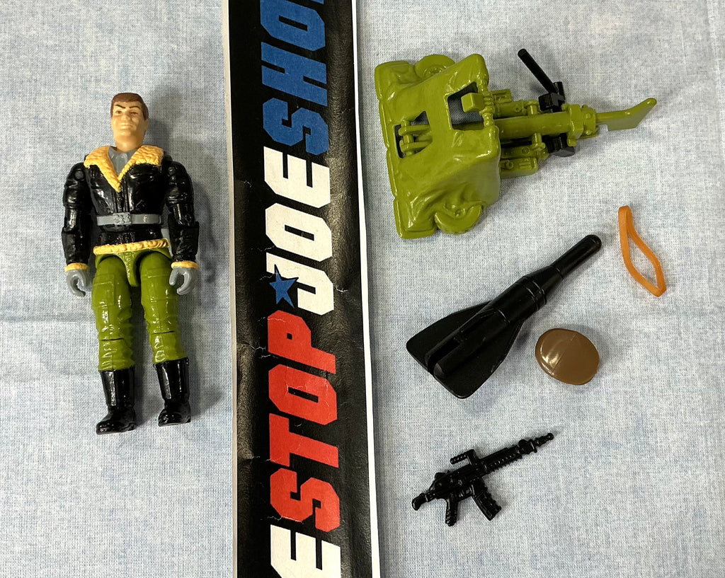 1990 VINTAGE ARAH G.I. JOE GENERAL FLAGG V1 GI JOE GENERAL LOOSE 100% COMPLETE