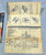 1983 VINTAGE ARAH HEADQUARTERS COMMAND CENTER HQ BASE BLUEPRINTS