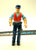 1984 VINTAGE ARAH G.I. JOE CUTTER V1 HOVERCRAFT PILOT LOOSE 100% COMPLETE (c)