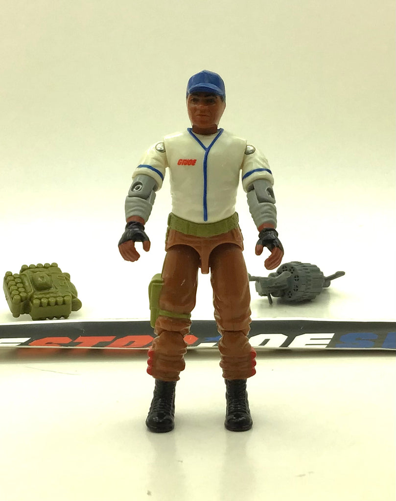1988 VINTAGE ARAH G.I. JOE HARDBALL V1 MULTI-SHOT GRENADIER LOOSE 100% COMPLETE (d)