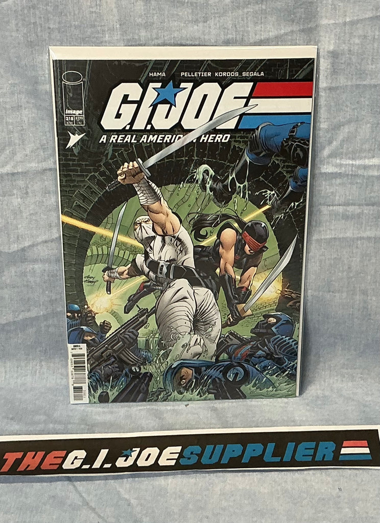 IMAGE SKYBOUND COMICS G.I. JOE A REAL AMERICAN HERO (2023-ONGOING) ISSUE #318 [COVER A KUBERT] COMIC BOOK JULY 2025