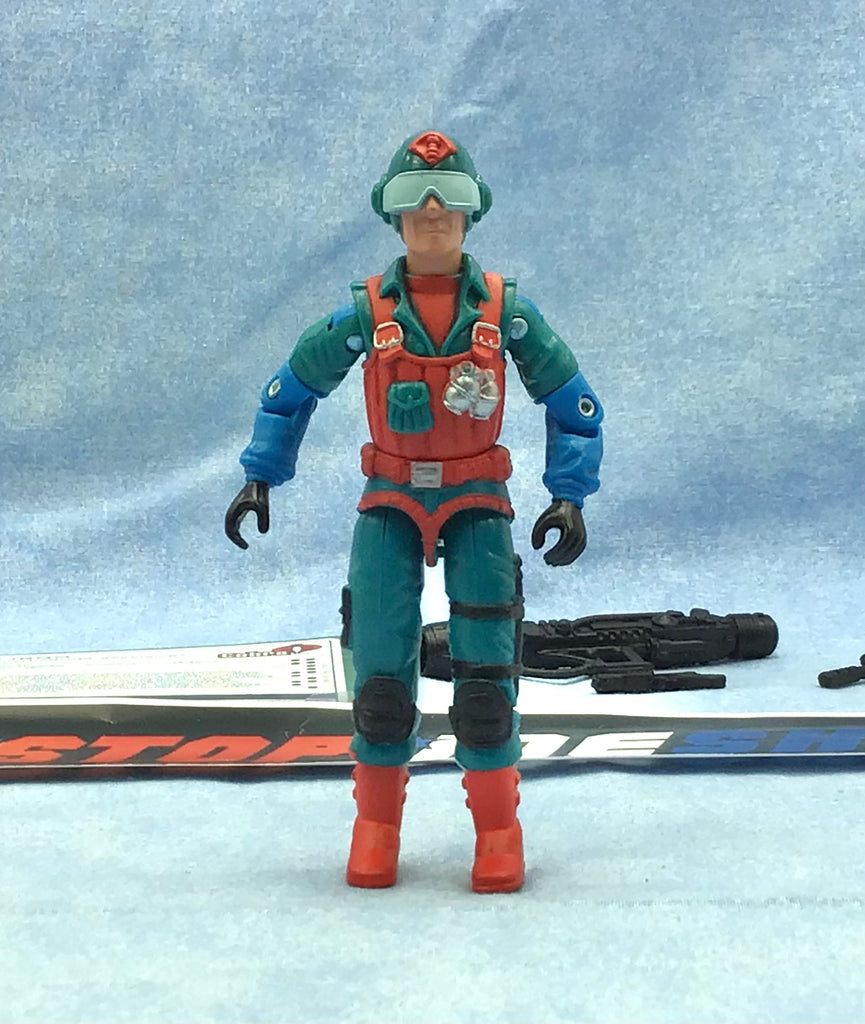 2005 VVV G.I. JOE COBRA SCRAP IRON V3 ANTI-ARMOR SPECIALIST COMIC PACK LOOSE 100% COMPLETE + F/C