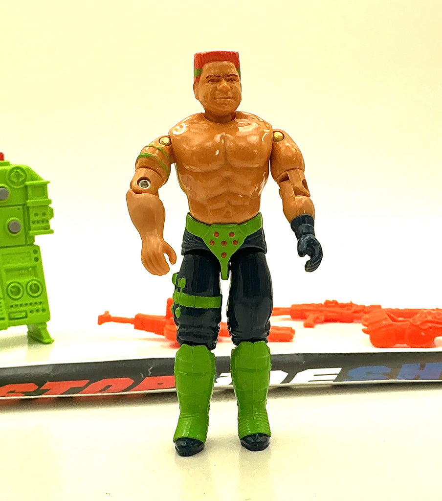 1991 VINTAGE ARAH G.I. JOE COBRA DREADNOK ROAD PIG V2 SUPER SONIC FIGHTERS LOOSE 100% COMPLETE WORKS