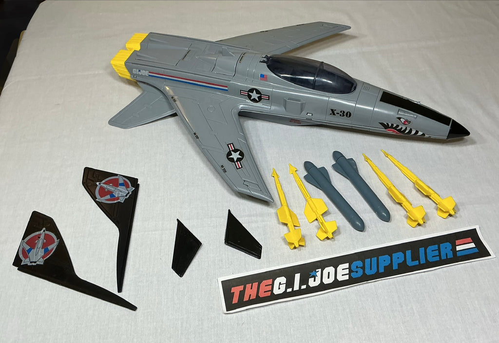 1986 VINTAGE ARAH G.I. JOE CONQUEST X-30 VEHICLE ONLY LOOSE 100% COMPLETE (c)