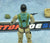 1983 VINTAGE ARAH G.I. JOE AIRBORNE V1 HELICOPTER ASSAULT TROOPER LOOSE 100% COMPLETE