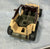 1988 VINTAGE ARAH G.I. JOE DESERT FOX 6 WD JEEP VEHICLE ONLY LOOSE 100% COMPLETE (d)