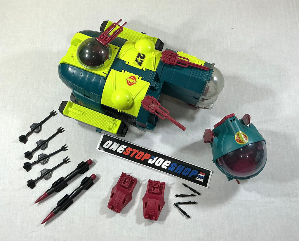 1988 VINTAGE ARAH G.I. JOE COBRA BUGG VEHICLE ONLY LOOSE 100% COMPLETE (c)