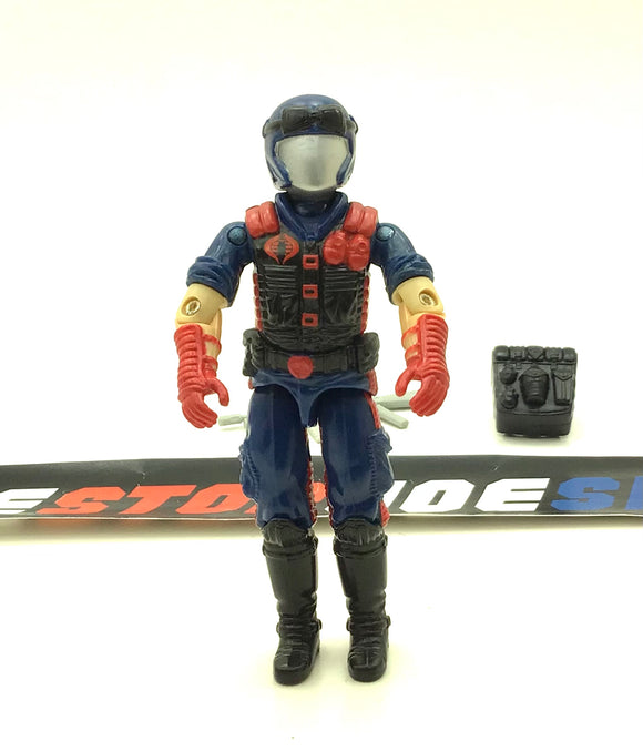 1986 VINTAGE ARAH G.I. JOE COBRA VIPER V1 INFANTRY LOOSE 100% COMPLETE (i)