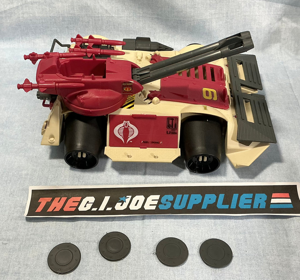 1990 ARAH G.I. JOE COBRA RAGE VEHICLE ONLY LOOSE 100% COMPLETE (b)