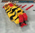1989 VINTAGE ARAH G.I. JOE TIGER FISH TIGER FORCE VEHICLE LOOSE 100% COMPLETE (b)