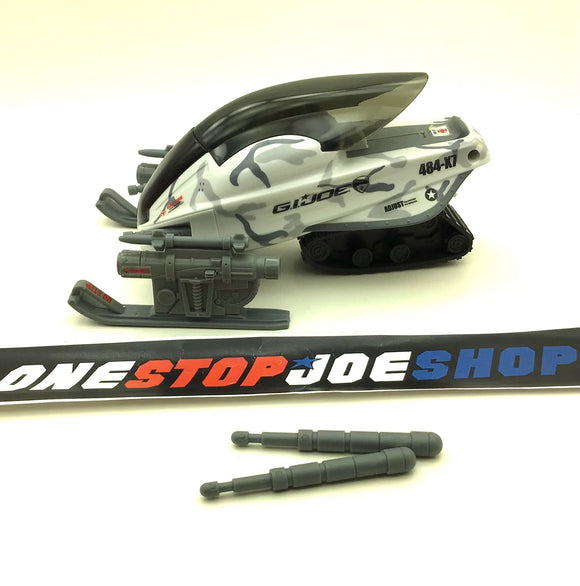 2009 ROC G.I. JOE ROCKSLIDE A.T.A.V. ALPHA PAST & PRESENT TARGET EXCLUSIVE VEHICLE ONLY LOOSE 100% COMPLETE DECALS APPLIED W/ BLUEPRINTS