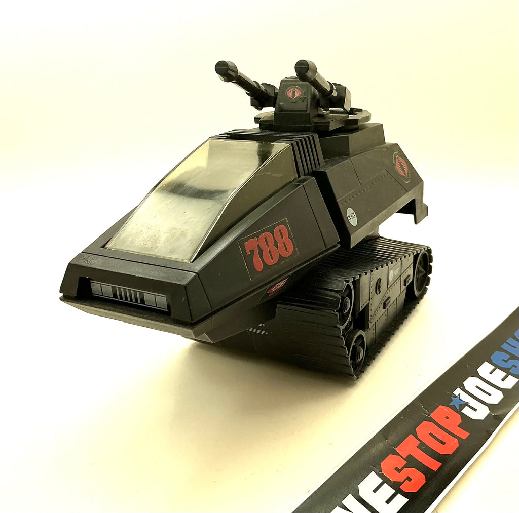 1983 VINTAGE ARAH COBRA H.I.S.S. HISS TANK VEHICLE ONLY LOOSE 100% COMPLETE (c) TURRET WORKS