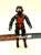 1986 VINTAGE ARAH G.I. JOE COBRA STRATO-VIPER V1 NIGHT RAVEN PILOT LOOSE 100% COMPLETE (c)