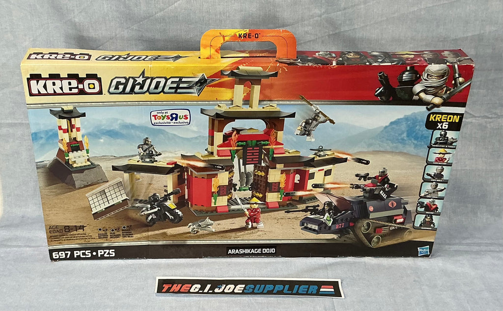 KRE-O A4478 G.I. JOE COBRA ARASHIKAGE DOJO SET NEW SEALED