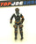 1987 VINTAGE ARAH G.I. JOE BLOCKER V1 BATTLE FORCE 2000 ELIMINATOR DRIVER LOOSE 100% COMPLETE (a)